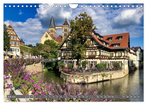 Produktbild: Stuttgarter Tagestouren (Wandkalender 2026 DIN A4 quer), CALVENDO Monatskalender