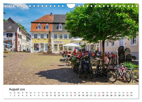 Produktbild: Blieskastel - Die charmante Barockstadt (Wandkalender 2026 DIN A4 quer), CALVENDO Monatskalender