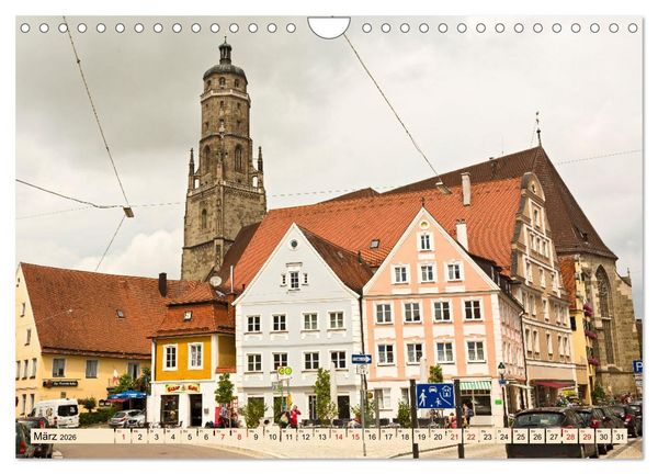 Produktbild: N&Ouml;RDLINGEN - Leben im Meteoritenkrater (Wandkalender 2026 DIN A4 quer), CALVENDO Monatskalender