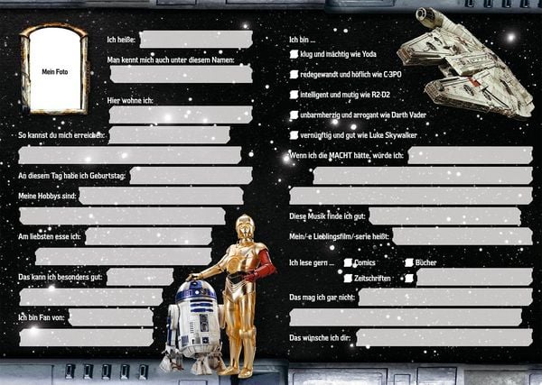 Produktbild: Star Wars Freundebuch: Meine Freunde