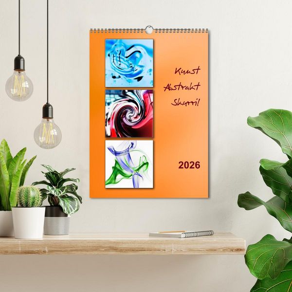 Produktbild: Kunst - Abstrakt - Skurril (Wandkalender 2026 DIN A3 hoch), CALVENDO Monatskalender