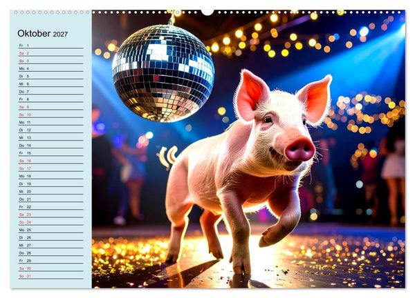 Produktbild: Tierisch kreativ: Hobbies im Tierreich (hochwertiger Premium Wandkalender 2027 DIN A2 quer), Kunstdruck in Hochglanz