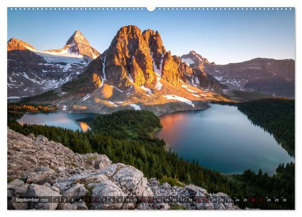 Produktbild: Zwischen Berg und Tal (Wandkalender 2026 DIN A2 quer), CALVENDO Monatskalender