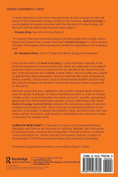 Produktbild: Radical Ecology