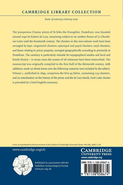 Produktbild: The Chartulary of St John of Pontefract