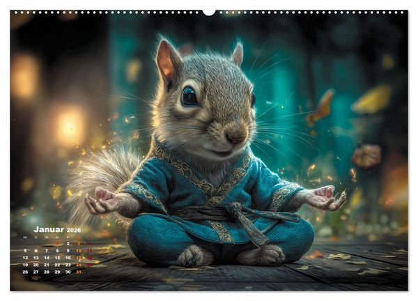 Produktbild: N&uuml;sse waren gestern &ndash; jetzt wird&rsquo;s verr&uuml;ckt! (hochwertiger Premium Wandkalender 2026 DIN A2 quer), Kunstdruck in Hochglanz