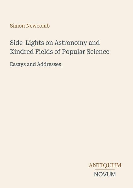Produktbild: Side-Lights on Astronomy and Kindred Fields of Popular Science
