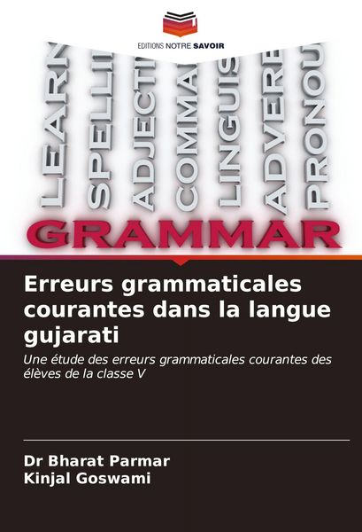 Produktbild: Erreurs grammaticales courantes dans la langue gujarati