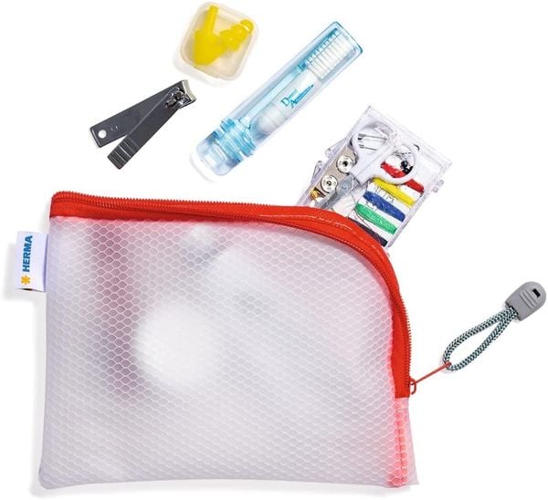 Produktbild: Herma Universaltasche A6 19x14cm rot
