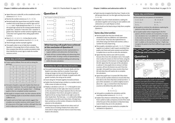 Produktbild: The Shanghai Maths Project Teacher's Guide Year 1