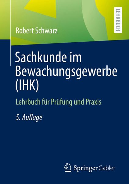 Produktbild: Sachkunde im Bewachungsgewerbe (IHK)