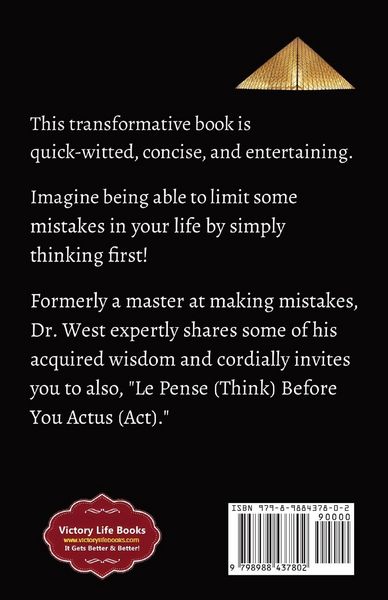 Produktbild: Le Pense (Think) Before You Actus (Act)
