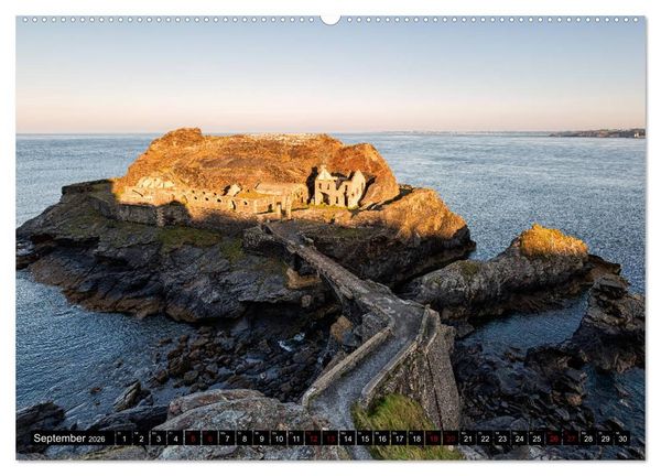 Produktbild: Normandie und Bretagne: Zwischen Leuchtt&uuml;rmen und felsigen K&uuml;sten (hochwertiger Premium Wandkalender 2026 DIN A2 quer), Kunstdruck in Hochglanz