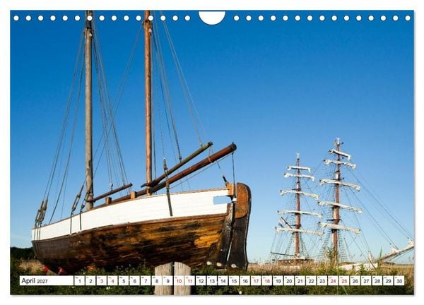 Produktbild: Fischland-Dar&szlig;-Zingst - Momente einer Reise (Wandkalender 2027 DIN A4 quer), CALVENDO Monatskalender