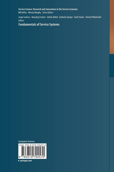 Produktbild: Fundamentals of Service Systems