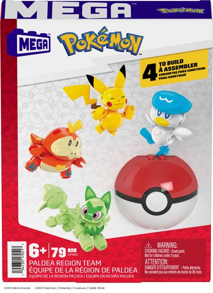 Produktbild: MEGA Pok&eacute;mon Paldea Region Team