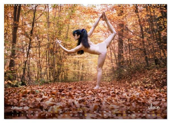 Produktbild: YOGA - naturverbunden (Wandkalender 2027 DIN A2 quer), CALVENDO Monatskalender