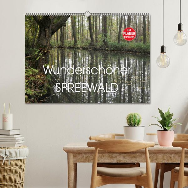 Produktbild: Wundersch&ouml;ner Spreewald (Wandkalender 2026 DIN A2 quer), CALVENDO Monatskalender