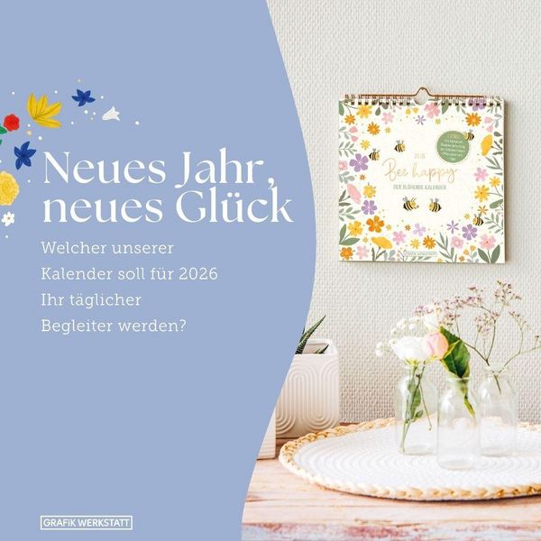 Produktbild: Einzigartig-Kalender 2026 Ein Jahr voller M&ouml;glichkeiten