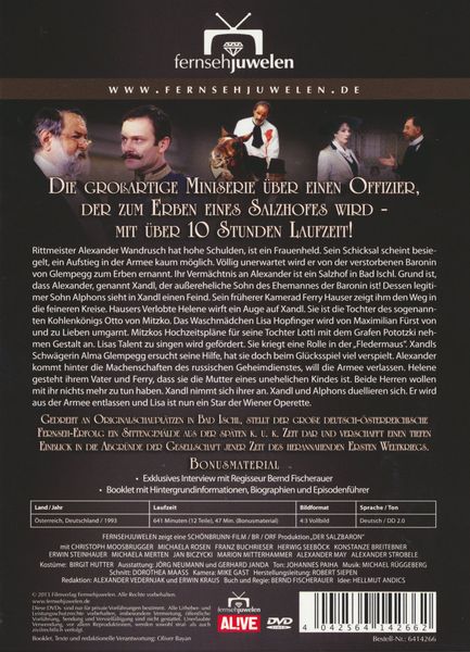 Produktbild: Der Salzbaron - Der komplette Historien-Siebenteiler/Fernsehjuwelen [4 DVDs]
