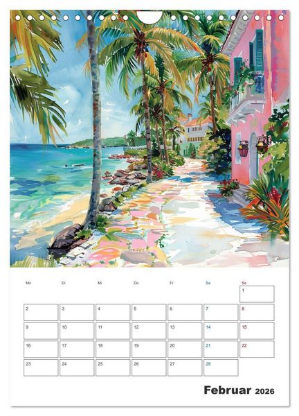 Produktbild: Sand zwischen den Zehen (Wandkalender 2026 DIN A4 hoch), CALVENDO Monatskalender