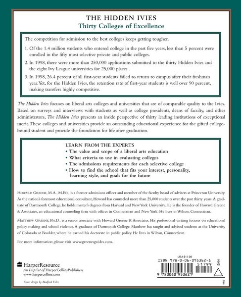 Produktbild: Greenes' Guides to Educational Planning