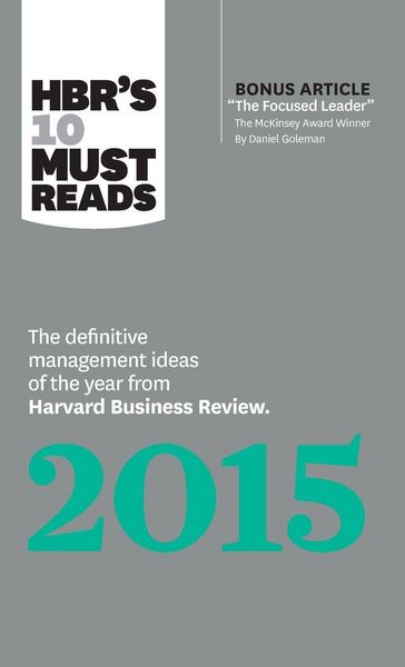 Produktbild: HBR's 10 Must Reads 2015