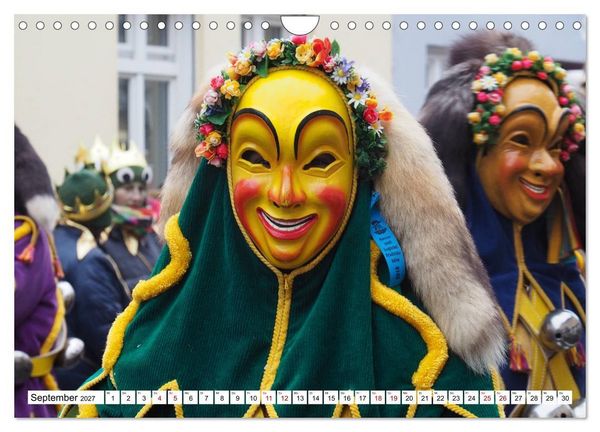 Produktbild: Fasnet in Oberschwaben und auf der Alb (Wandkalender 2027 DIN A4 quer), CALVENDO Monatskalender