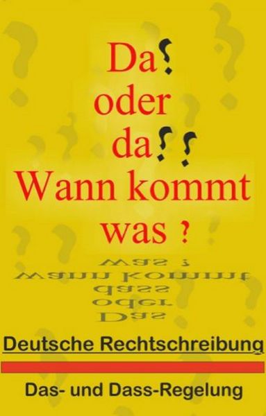 Produktbild: Das oder dass - Wann kommt was?
