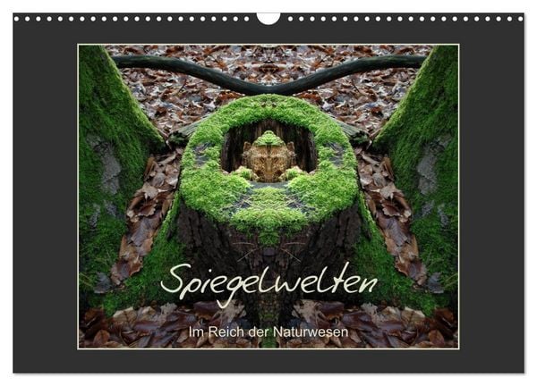 Produktbild: Spiegelwelten - Im Reich der Naturwesen (Wandkalender 2026 DIN A3 quer), CALVENDO Monatskalender