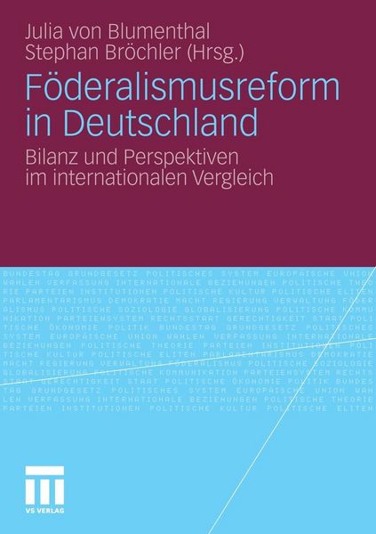 Produktbild: F&ouml;deralismusreform in Deutschland