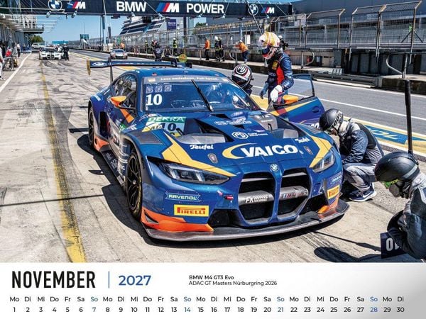 Produktbild: BMW im Rennsport Kalender 2027
