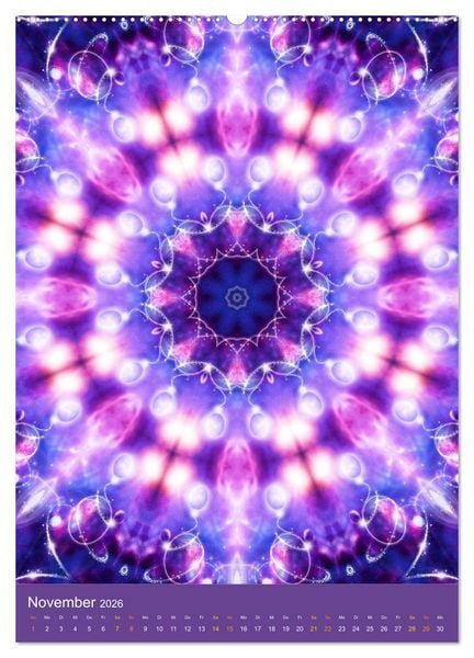 Produktbild: Lichtvolle Mandalas (Wandkalender 2026 DIN A2 hoch), CALVENDO Monatskalender