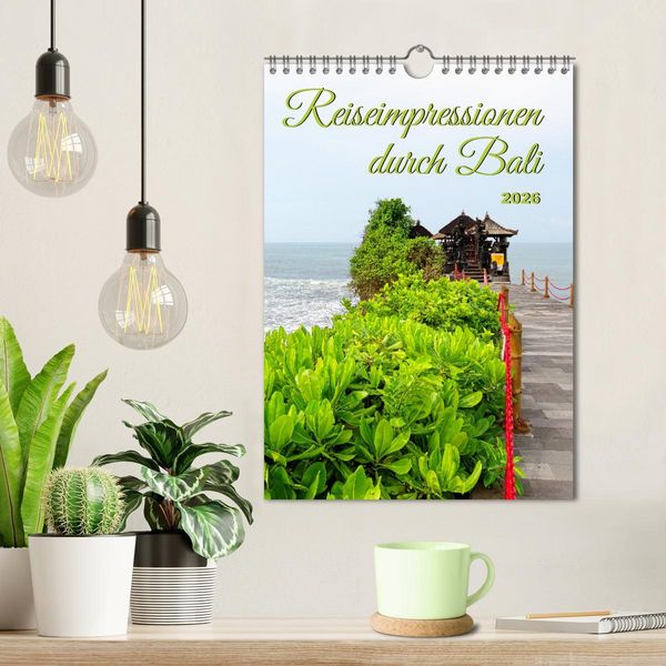 Produktbild: Reiseimpressionen durch Bali (Wandkalender 2026 DIN A4 hoch), CALVENDO Monatskalender