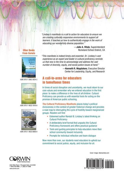 Produktbild: The Cultural Proficiency Manifesto