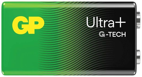 Produktbild: GP Ultra Plus 9V Block-Batterie Alkali-Mangan 9V 1St.