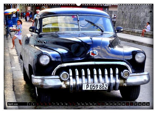 Produktbild: BUICK '50 (hochwertiger Premium Wandkalender 2026 DIN A2 quer), Kunstdruck in Hochglanz