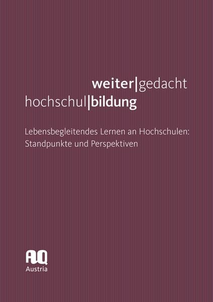 Produktbild: Hochschul|bildung weiter|gedacht