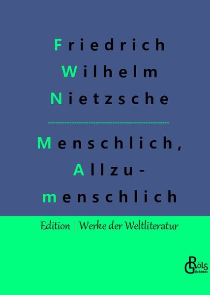Produktbild: Menschliches, Allzumenschliches