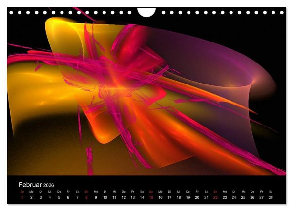 Produktbild: Wunderbare Welt der Farben 2026 (Wandkalender 2026 DIN A4 quer), CALVENDO Monatskalender
