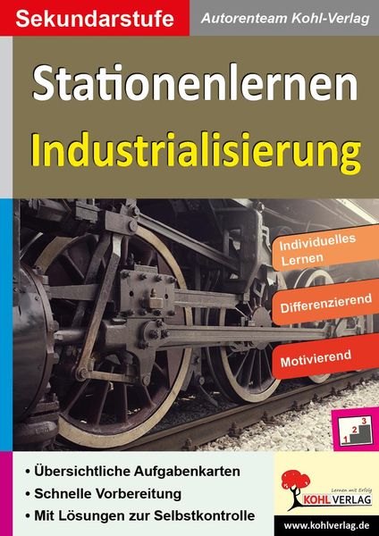 Produktbild: Stationenlernen Industrialisierung