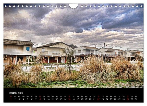 Produktbild: Gruissan-Les-Chalets (Calendrier mural 2026 DIN A4 vertical), CALVENDO calendrier mensuel