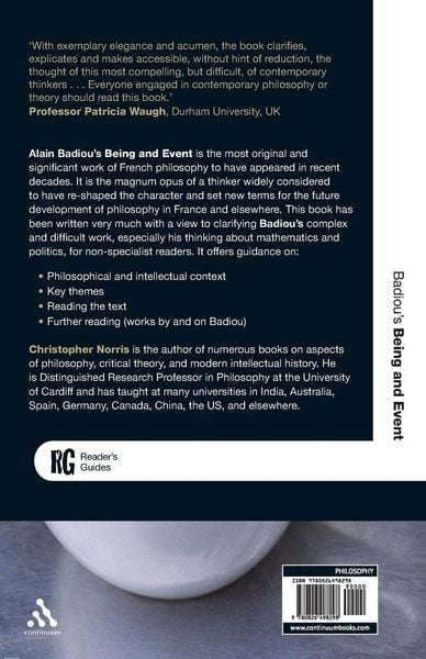Produktbild: Badiou's Being and Event