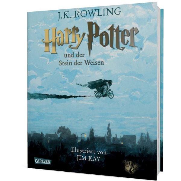 Produktbild: Harry Potter und der Stein der Weisen (farbig illustrierte Schmuckausgabe)
