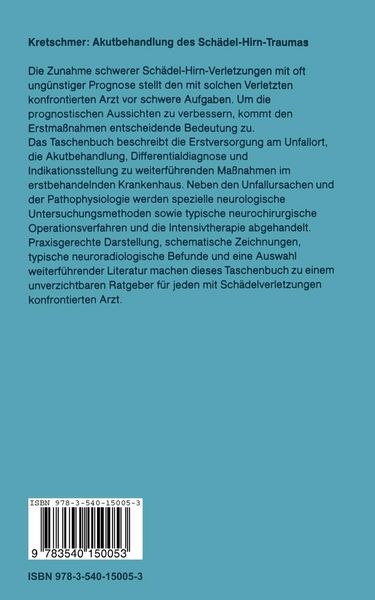 Produktbild: Akutbehandlung des Sch&auml;del-Hirn-Traumas