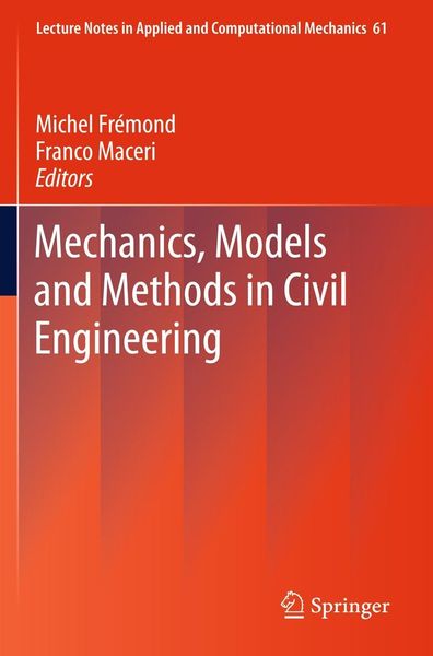 Produktbild: Mechanics, Models and Methods in Civil Engineering
