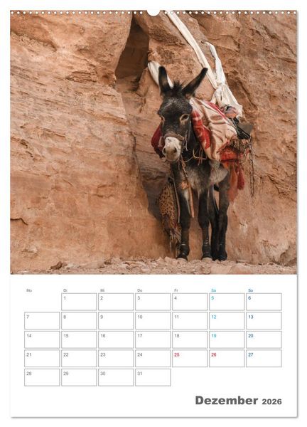 Produktbild: Jordanien ein Schatz im Orient (Wandkalender 2026 DIN A2 hoch), CALVENDO Monatskalender