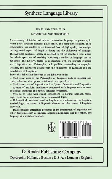 Produktbild: Speech Act Theory and Pragmatics