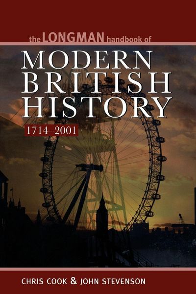 Produktbild: Longman Handbook to Modern British History 1714 - 2001