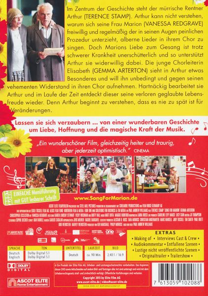 Produktbild: Song for Marion - Lass dein Herz singen!